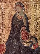 Simone Martini Her Madona of the Sign painting